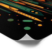 Geometric Eagle Illustration Poster (Hoek)