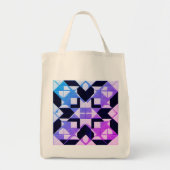 Geometric Eco Grocery Tas (Voorkant)