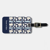 Geometric Elegance Bagagelabel (Voorkant horizontaal)