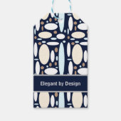 Geometric Elegance Cadeaulabel (Voorkant)