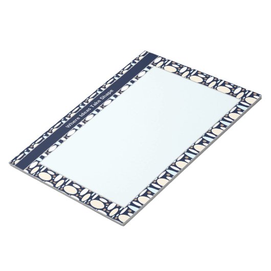 Geometric Elegance Notitieblok (Schuin)