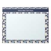 Geometric Elegance Notitieblok (Voorkant)