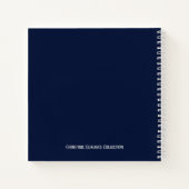 Geometric Elegance Notitieboek (Achterkant)