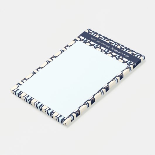 Geometric Elegance Post-it® Notes (Schuin)