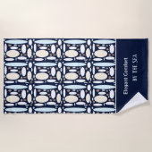 Geometric Elegance Strandlaken (Voorkant)