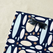 Geometric Elegance Strandlaken (In situ)