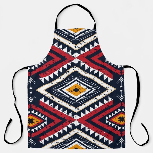 Geometric ethnic oriental seamless pattern traditi schort (Voorkant)