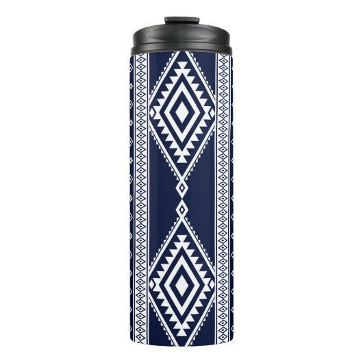 Geometric ethnic oriental seamless pattern traditi thermosbeker (Voorkant)
