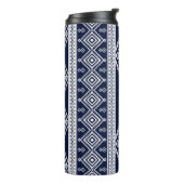 Geometric ethnic oriental seamless pattern traditi thermosbeker (Gedraaid links)