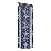 Geometric ethnic oriental seamless pattern traditi thermosbeker (Geroteerd rechts)