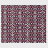 Geometric Ethnic Oriental: Traditional Seamless Cadeaupapier (Vlak)