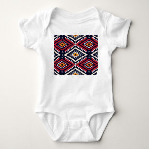 Geometric Ethnic Oriental: Traditional Seamless Romper