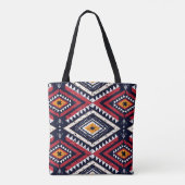 Geometric Ethnic Oriental: Traditional Seamless Tote Bag (Achterkant)