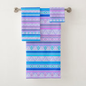 geometric ethnic tribal pattern of American Indian Bad Handdoek (Insitu)