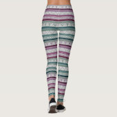 geometric ethnic tribal pattern of American Indian Leggings (Achterkant)