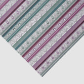 geometric ethnic tribal pattern of American Indian Tissuepapier (Detail)