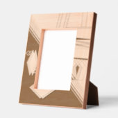 "Geometric Expressions" 5 x 7 lasergegraveerd Lijs Gegraveerde Lijstjes (Links)