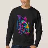 Geometric Fish Sweatshirt (Voorkant)