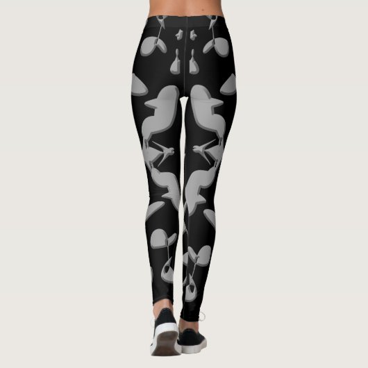 Geometric flare leggings (Achterkant)