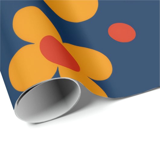 Geometric florals cadeaupapier (Rol Hoek)