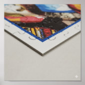 Geometric Focus: Jigsaw Puzzle Border and Edge Poster (Voorkant)
