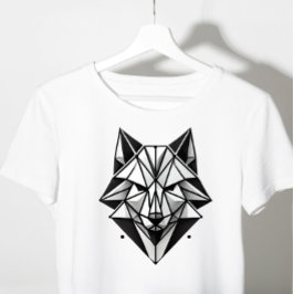 Geometric Fox T-shirt