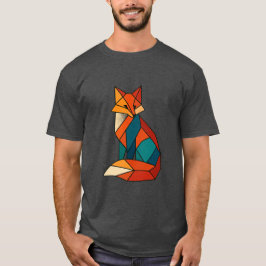 Geometric fox trending shirt