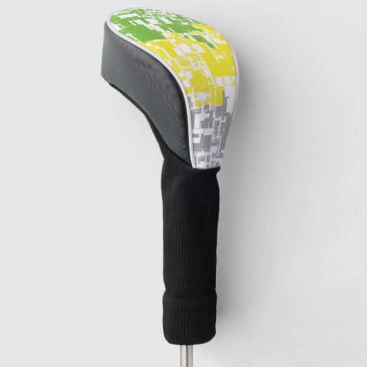 Geometric Funky Abstracte Lithromantische Pridevla Golfheadcover (Schuin)