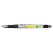 Geometric Funky Abstracte Lithromantische Pridevla Pen (Voorkant)