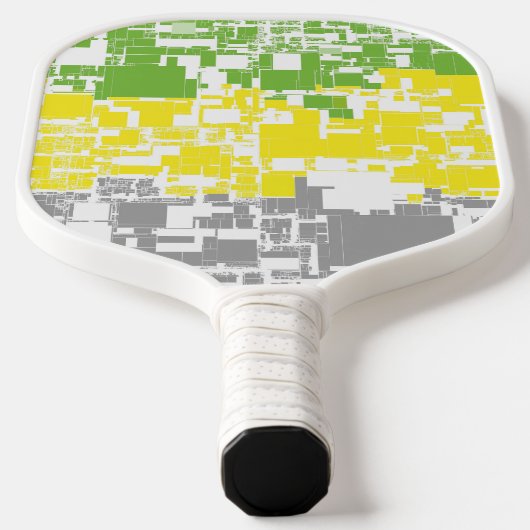 Geometric Funky Abstracte Lithromantische Pridevla Pickleball Paddle (Laagn)