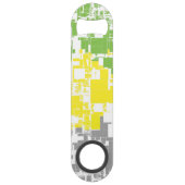 Geometric Funky Abstracte Lithromantische Pridevla Speed Flessenopener (Voorkant)