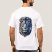 Geometric Fusion Leeuw T-shirt (Achterkant)