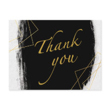 Geometric Geometric Waterverf van de moderne zwart