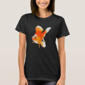 Geometric Gold Fish Pap Mam Man Girl Dag T-shirt (Voorkant)