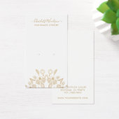 Geometric Gold Mandala Veroorring Display Kaart (Bureau)