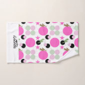 Geometric graphic power girl bad handdoek (Handdoek)