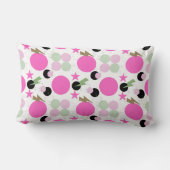 Geometric graphic power girl kussen (Achterkant)