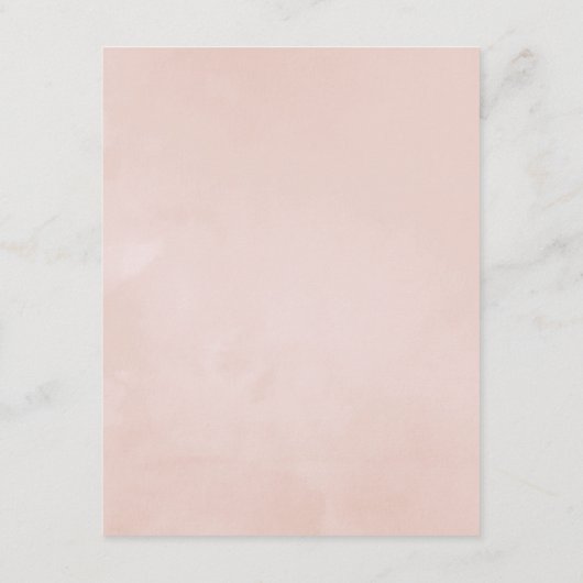 Geometric Greenery Gastgegevens Informatiekaartje (Achterkant)