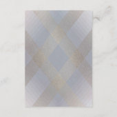 Geometric Grey Gatsby Wedding RSVP Kaartje (Achterkant)