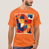 Geometric Harmony: Artful Design T-shirt (Voorkant)