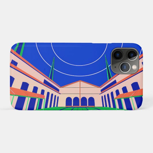 Geometric Harmony Case-Mate iPhone Case (Achterkant (horizontaal))