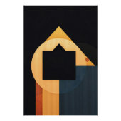 Geometric Harmony Perfect Poster (Voorkant)