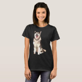 Geometric Husky T-shirt (Voorkant volledig)