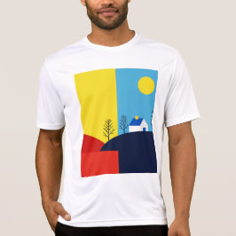 Geometric image t-shirt