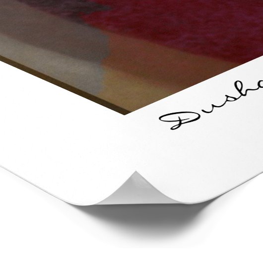 Geometric Industrial Grunge Art 4 Poster (Hoek)