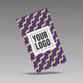 Geometric Interlocking Pattern Vertical Visitekaartje