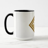 Geometric Islamic Calligraphy Art Mug Mok (Links)