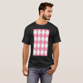 Geometric Large Harlequin Pattern Baker Miller Pin T-shirt (Voorkant volledig)