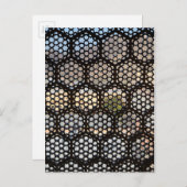 Geometric Lattice window, India Briefkaart (Voorkant / Achterkant)