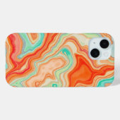 Geometric Line Art Phone Case for iPhone (Achterkant (horizontaal))